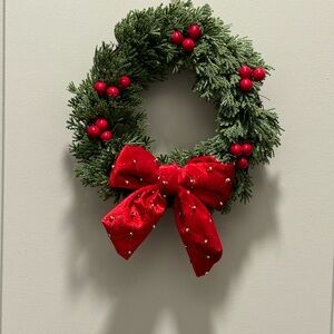SOLD
Handmade Holiday Mini Wreath